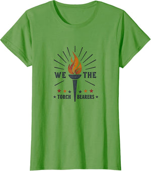 We The Torch Bearers Patriotic Design