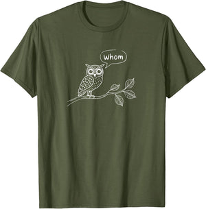 Grammar Owl - Whom? - Funny