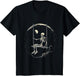 Skeleton Swinging on Moon