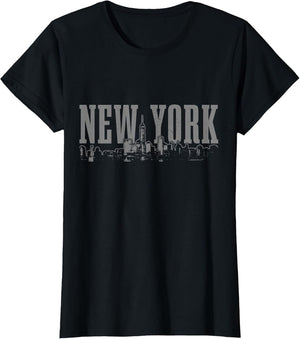 New York City Skyline NY Vintage NYC