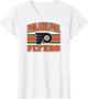 Philadelphia Flyers Stripe White Officially Licensed