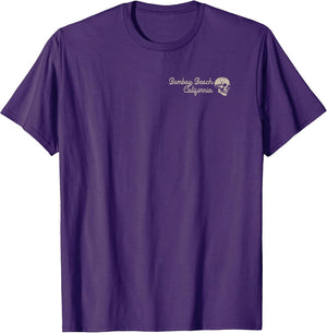 Bombay Beach California CA Retro Surfer Front & Back