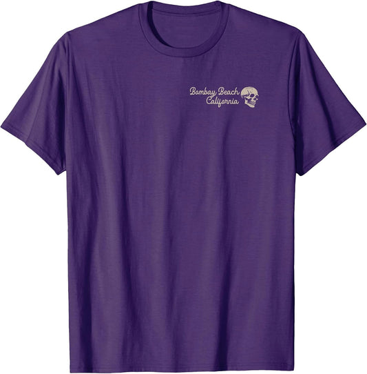 Bombay Beach California CA Retro Surfer Front & Back