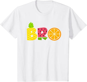 Funny Brother Fruitarian Lover Summer Boys Fruit Slice