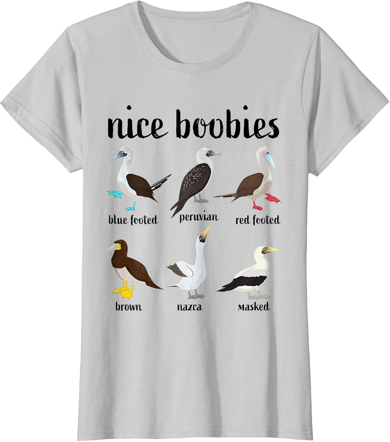 Nice Boobies Funny Booby Birds Birdwatching Ornithology