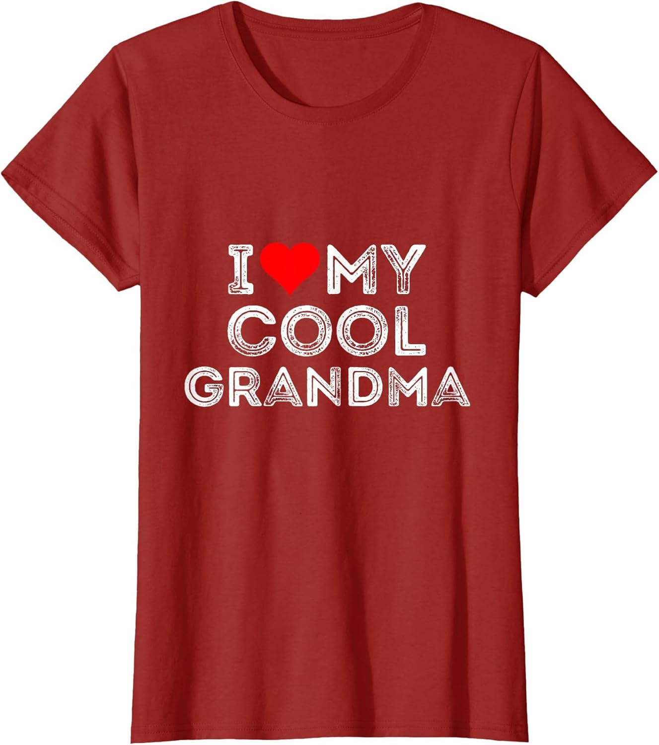 I Love My Cool Grandma Heart