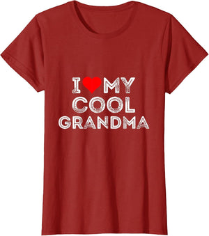 I Love My Cool Grandma Heart
