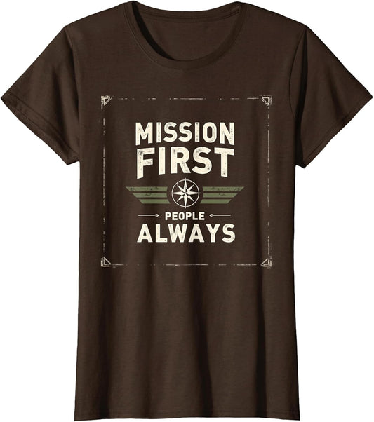 Mission First People Always Military Design