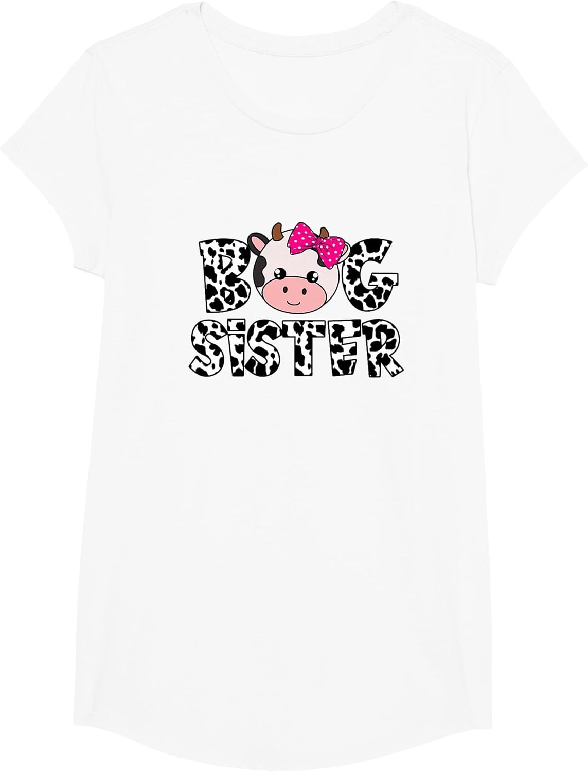 Big Sister Farm Life Cow Lover Big Sis Sibling Matching