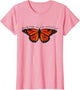 Colourful The Only Orange Monarch I Want Butterfly Graphic