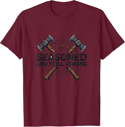 Seasoned and Still Strong Vintage Men Design