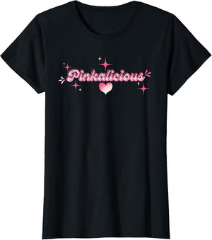 Pinkalicious Retro Pink Heart and Stars