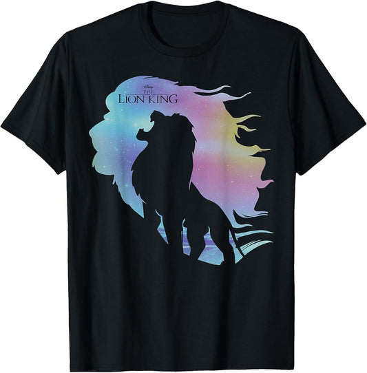 Disney The Lion King Mufasa Simba Galaxy Silhouette