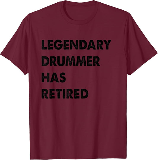 Legendary Drummer Has Retired
