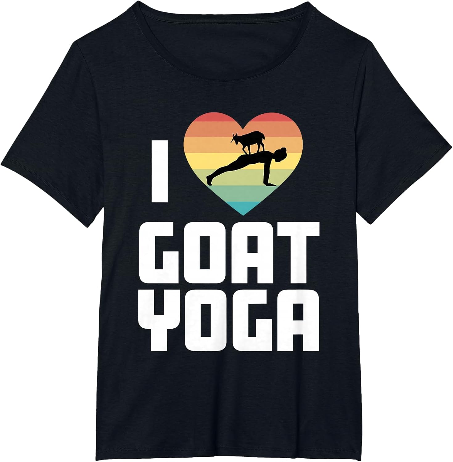 Goat Yoga Funny Meditation Zen Namaste I Love Goat Yoga