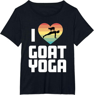 Goat Yoga Funny Meditation Zen Namaste I Love Goat Yoga