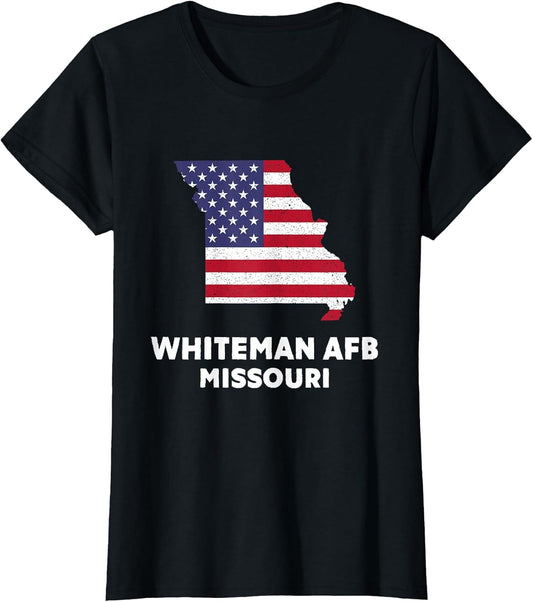 Distressed Patriotic USA Flag Whiteman AFB, Missouri