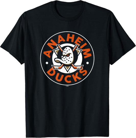 Anaheim Ducks Symbol Black NHL Officially Licensed