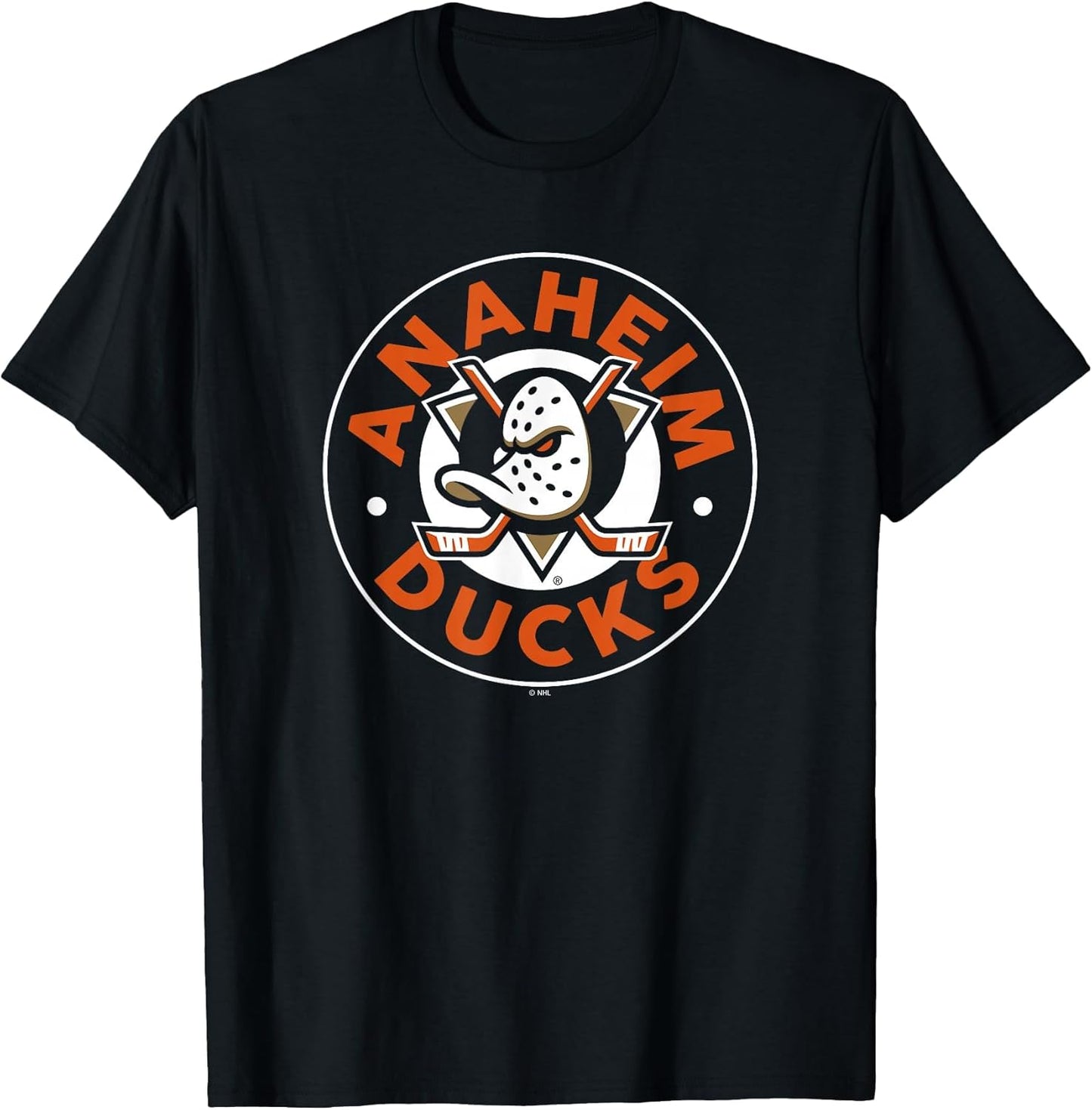 Anaheim Ducks Symbol Black NHL Officially Licensed