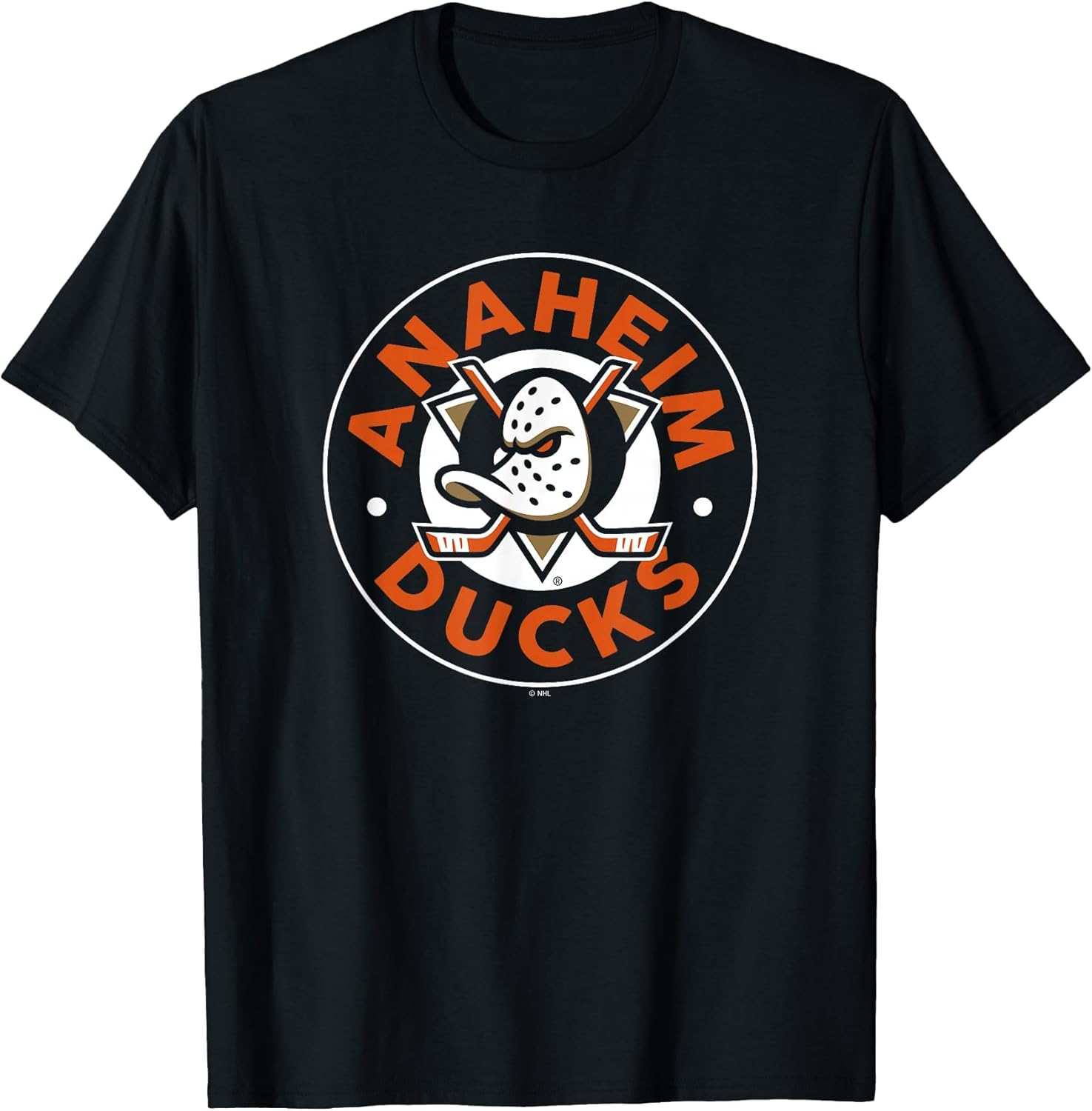 Anaheim Ducks Symbol Black NHL Officially Licensed