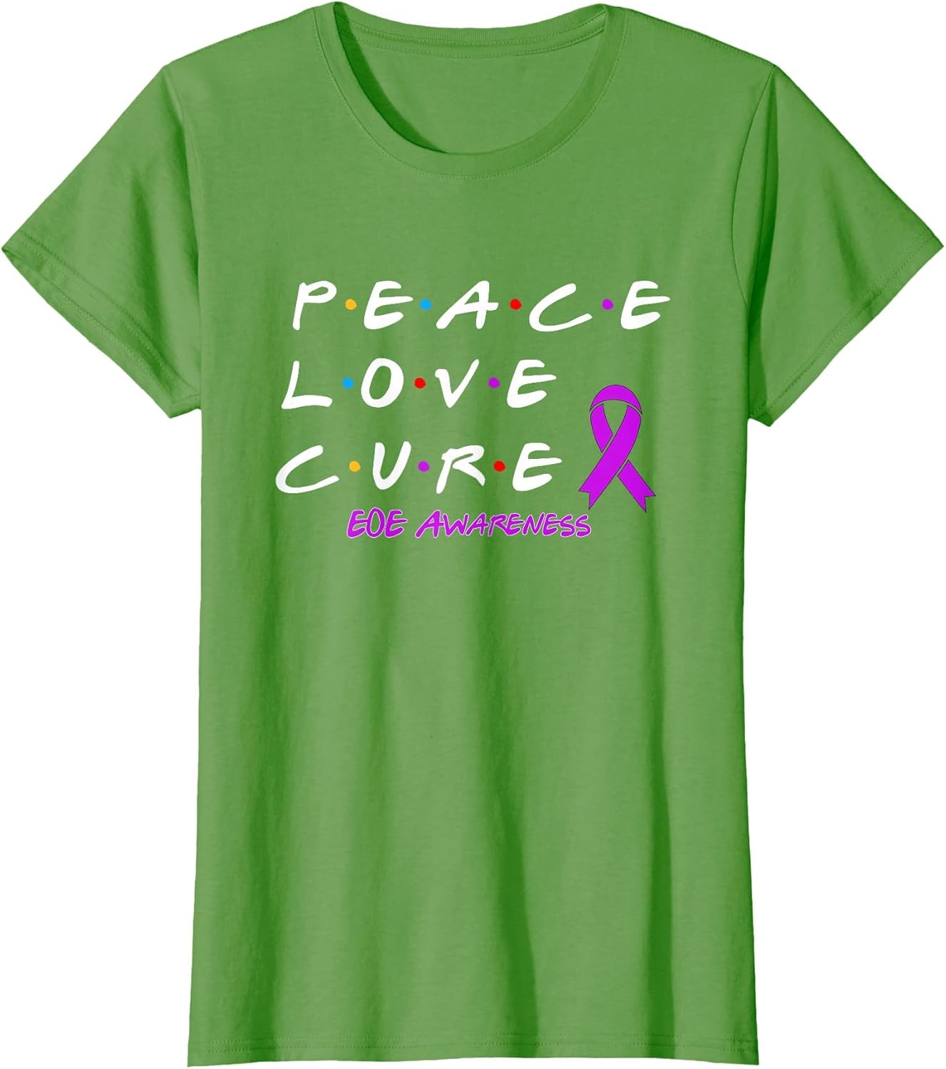 EOE Awareness Peace Love Cure