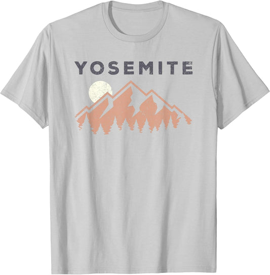 Retro Yosemite California Established 1890 National Park
