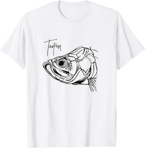 Tarpon Tales Fishing Angler Graphic Fisherman
