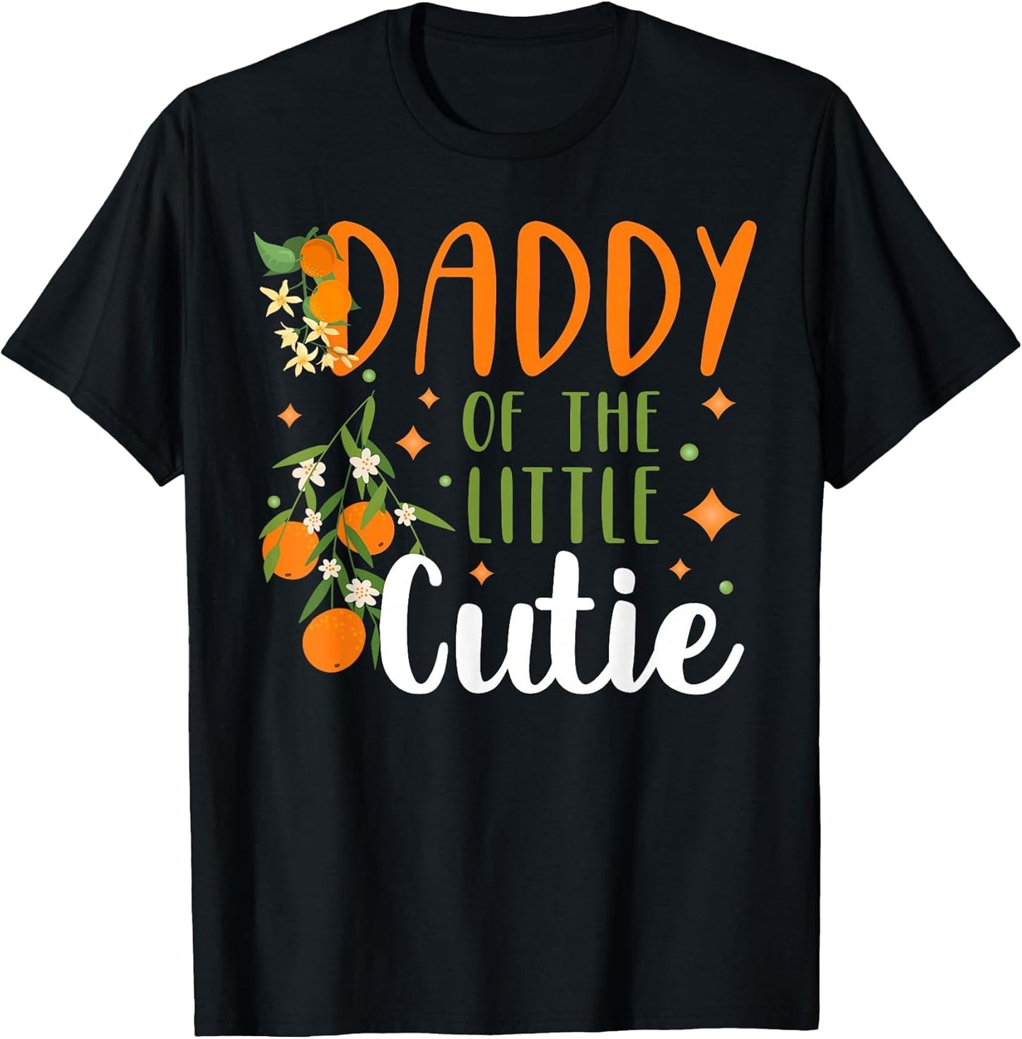 Daddy Little Cutie Baby Shower Orange 1st Birthday Party