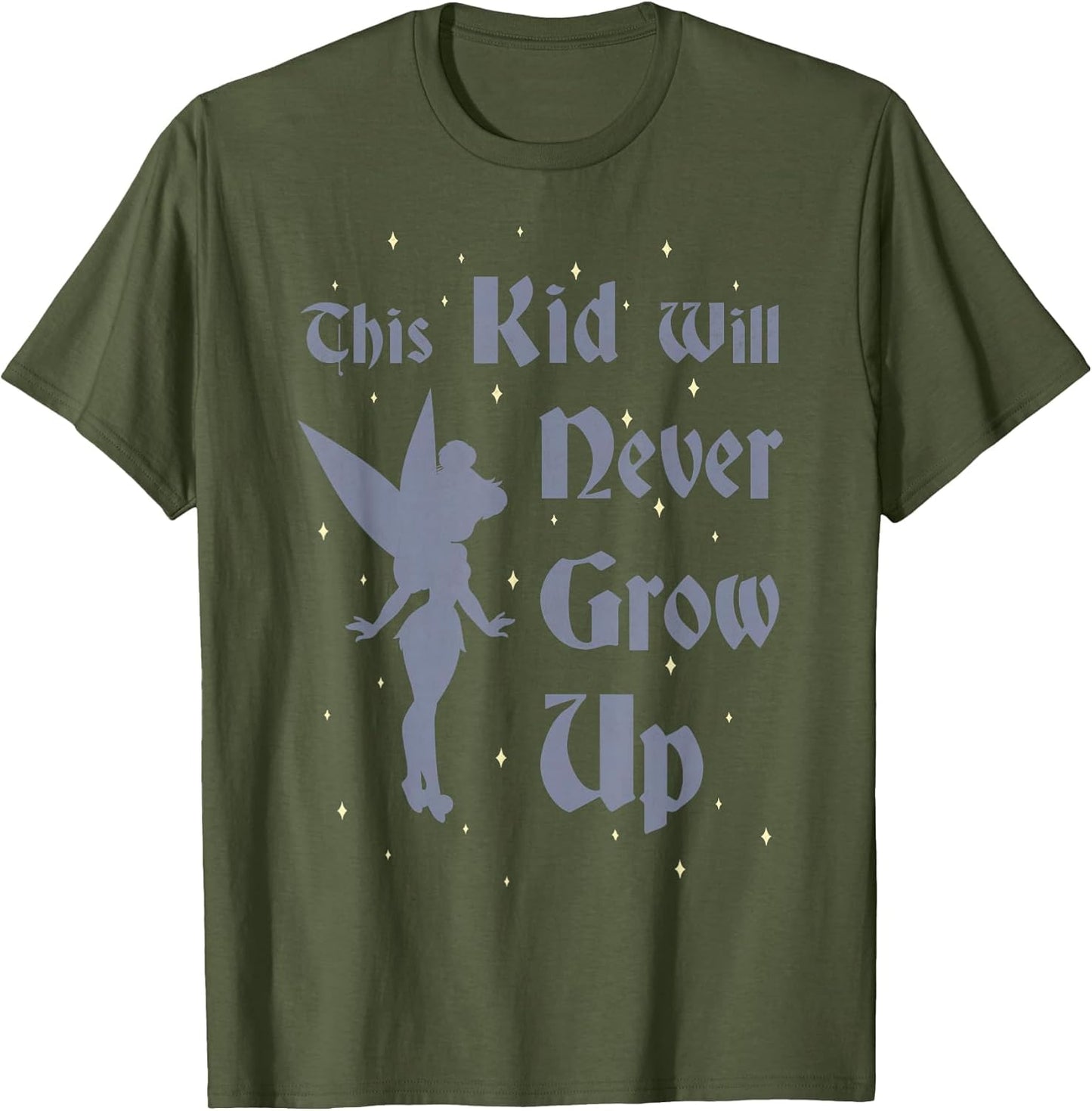 Disney Peter Pan Tinkerbell Never Grow Up Graphic