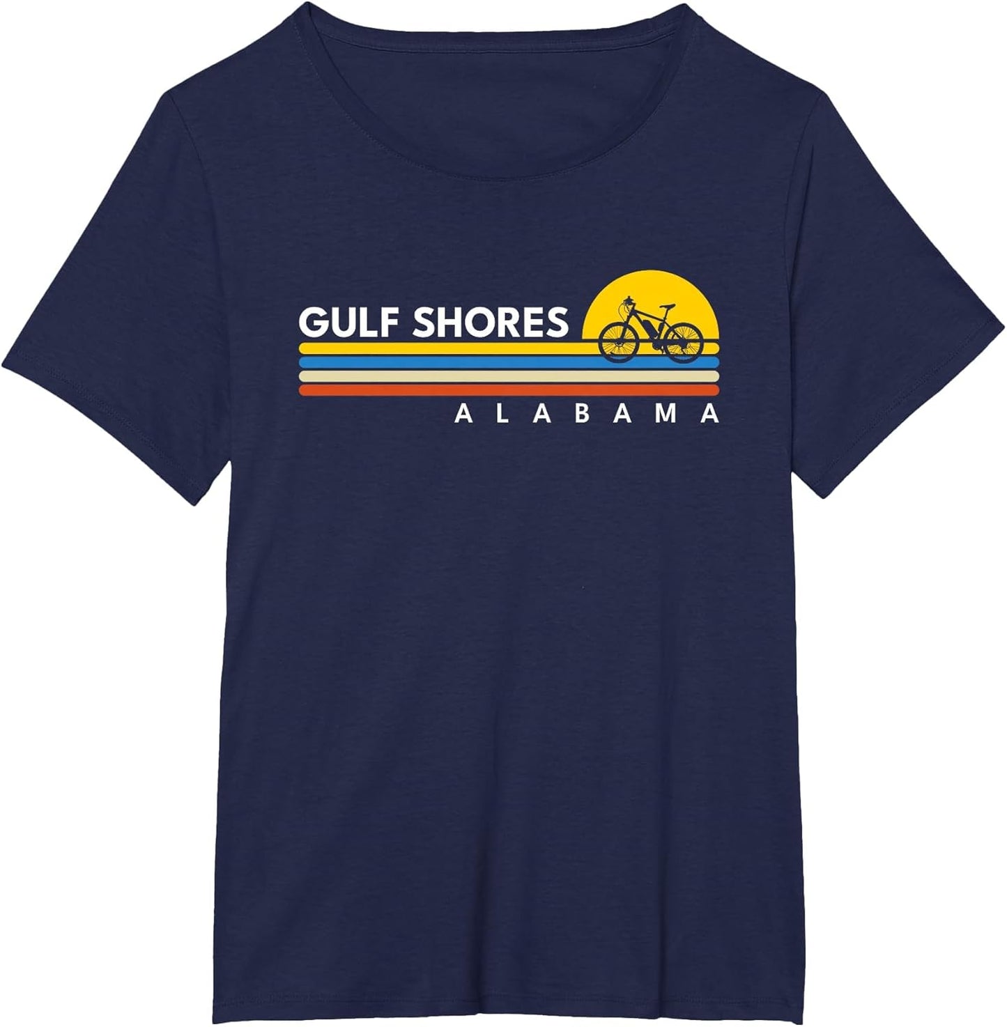 Gulf Shores Alabama AL Vintage Retro Souvenirs Biking