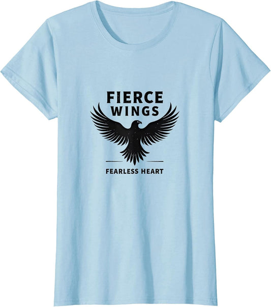 Fierce Wings Fearless Heart Eagle Design