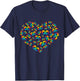 Autism Awareness Heart Acceptance Rainbow Infinity Symbol