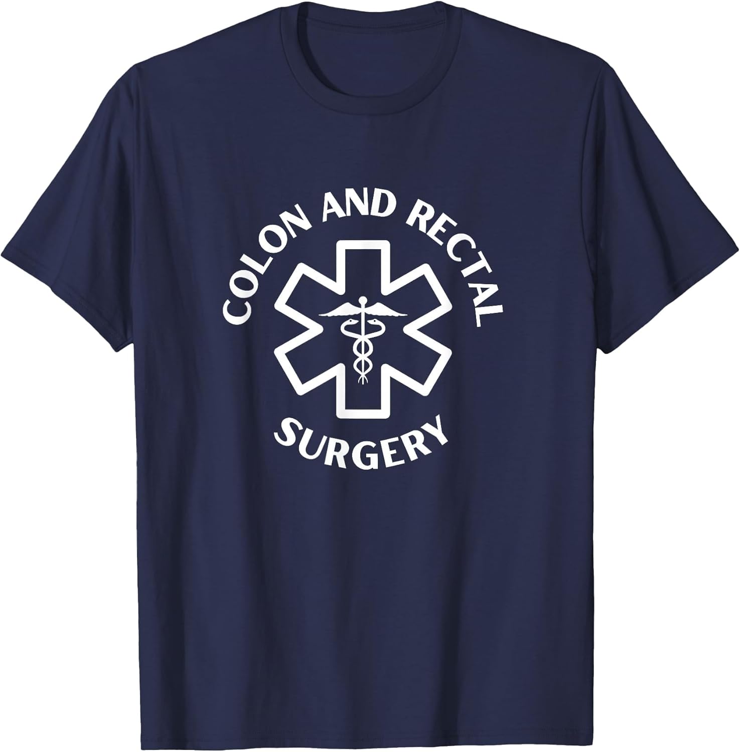 Colon and Rectal Surgery Doctor Nurse Medical Caduceus