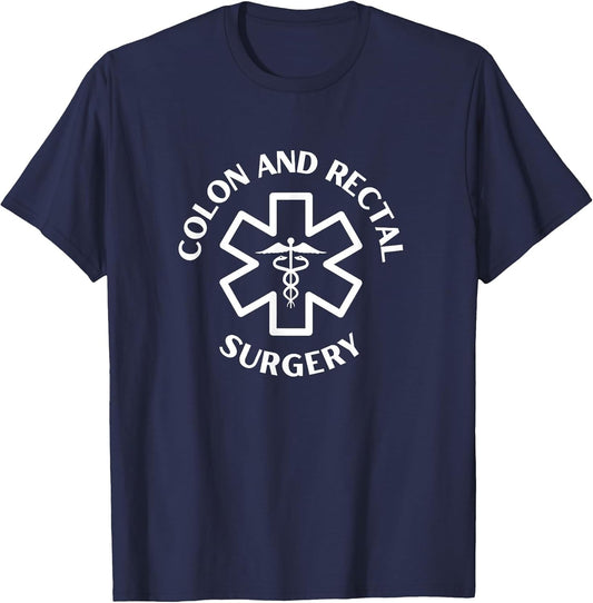 Colon and Rectal Surgery Doctor Nurse Medical Caduceus
