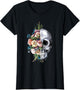 Flower Skull Sugar Roses Girls Halloween