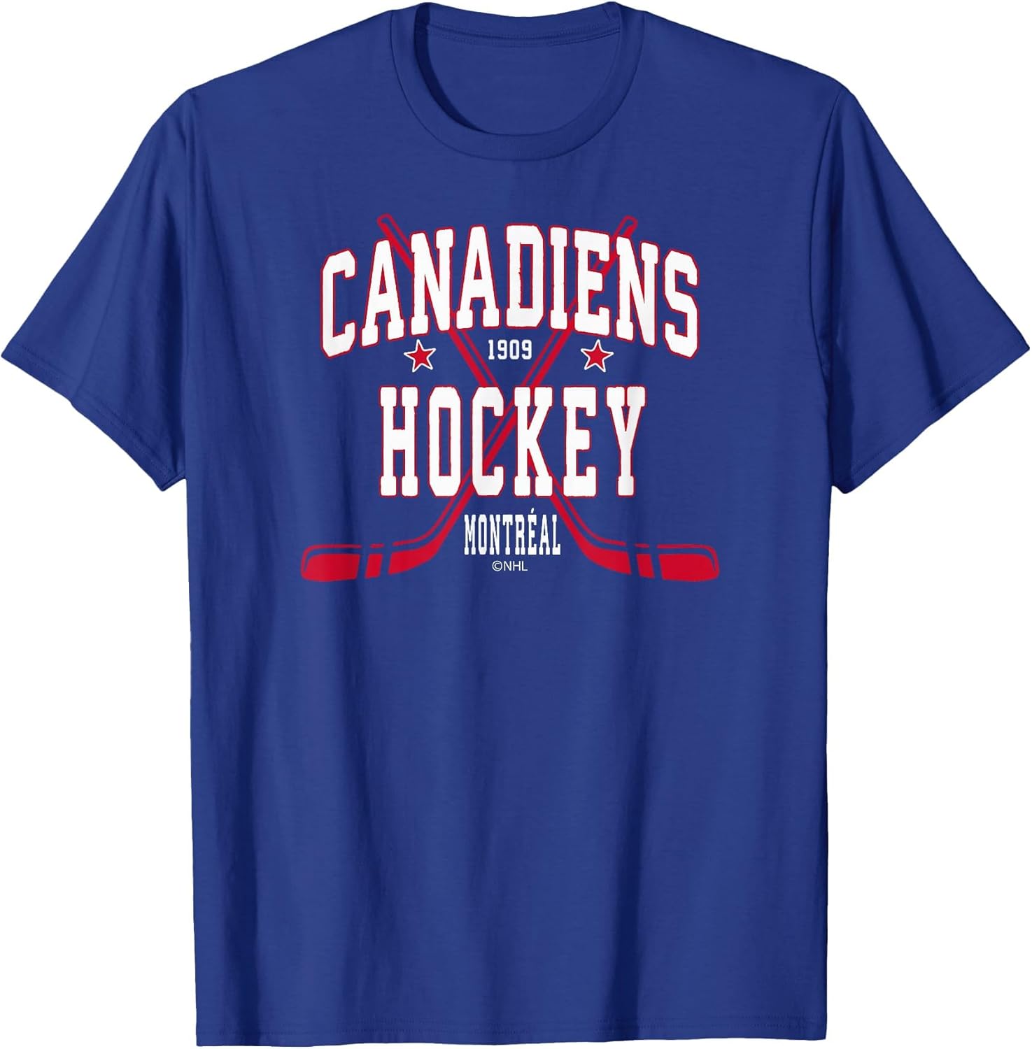 Montreal Canadiens Stars Blue Officially Licensed