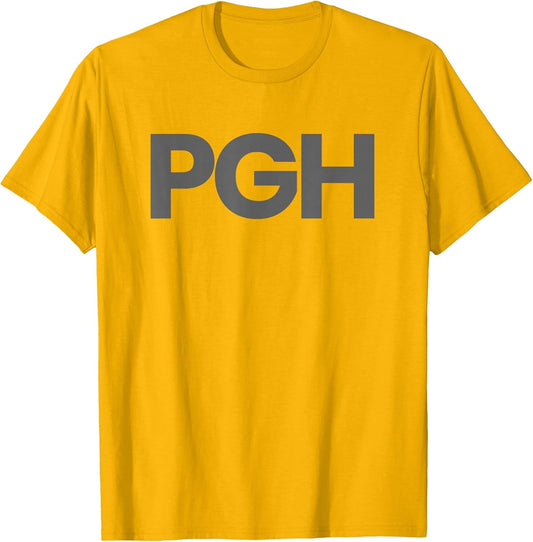 Pittsburgh PGH Text Retro Throwback Pennsylvania Vintage