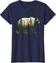 Bear Forest Mountains Trees Nature Sunset Outdoor Graphic