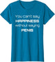 Can't Say Happiness Without Penis Funny Logo