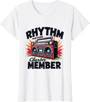 Rhythm Nation Charter Member Hip Hop Design