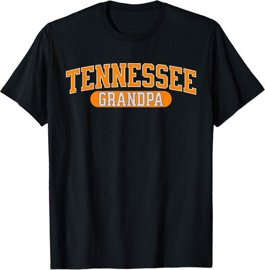 Vintage Tennessee Grandpa Bold Retro Varsity Lettering