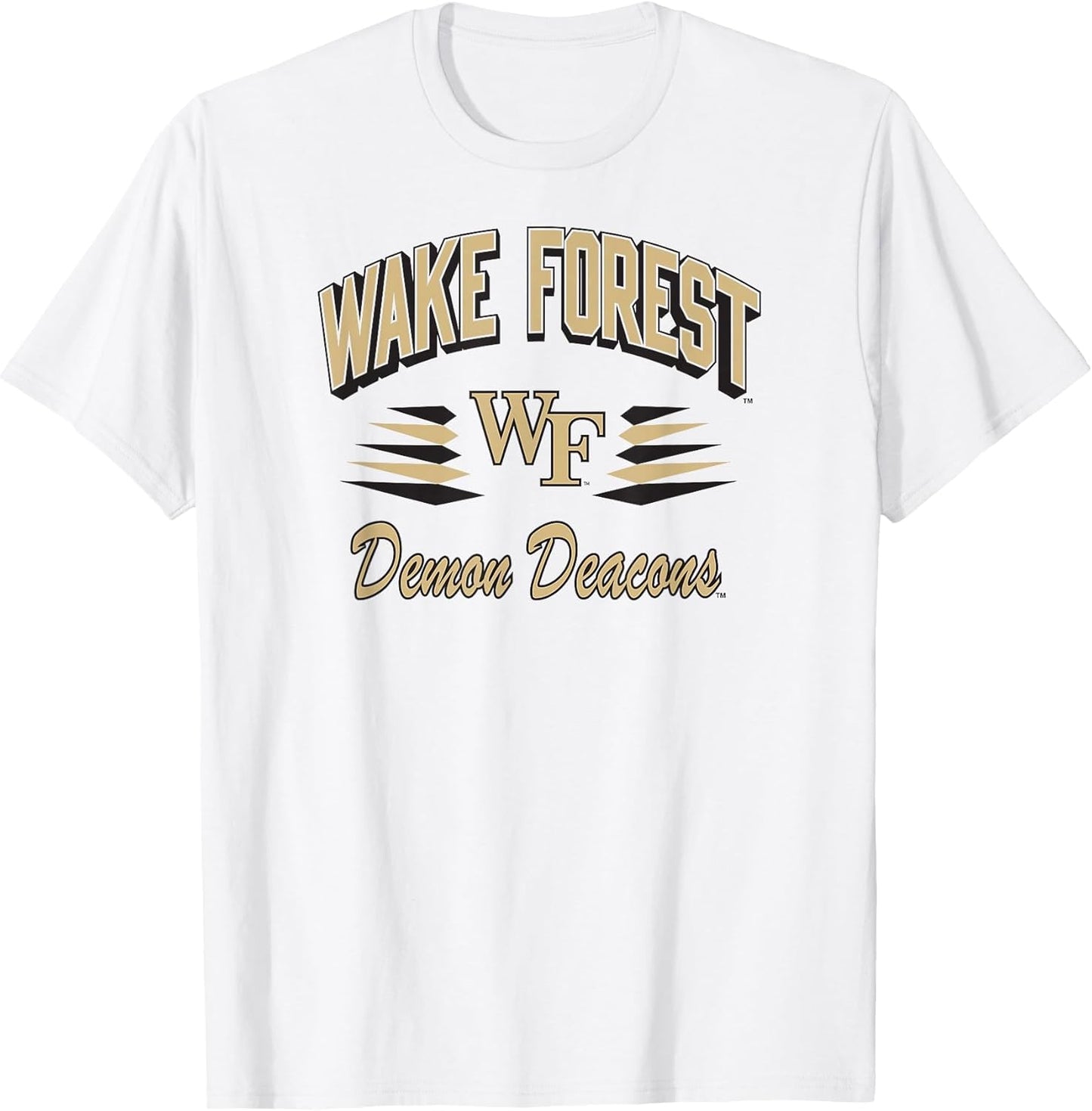 Wake Forest Demon Deacons Retro Diamond White