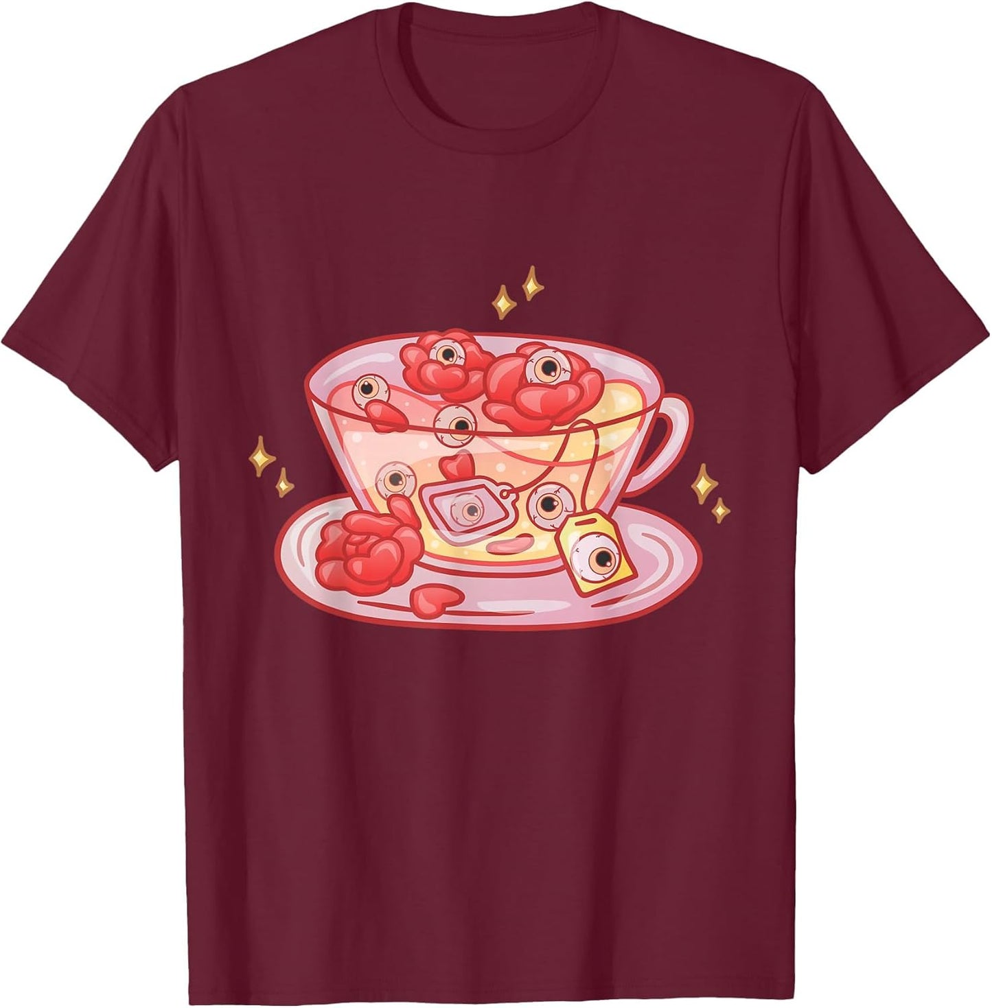 Weirdcore Aesthetic Eye Tea Eyeballs Tea Cup