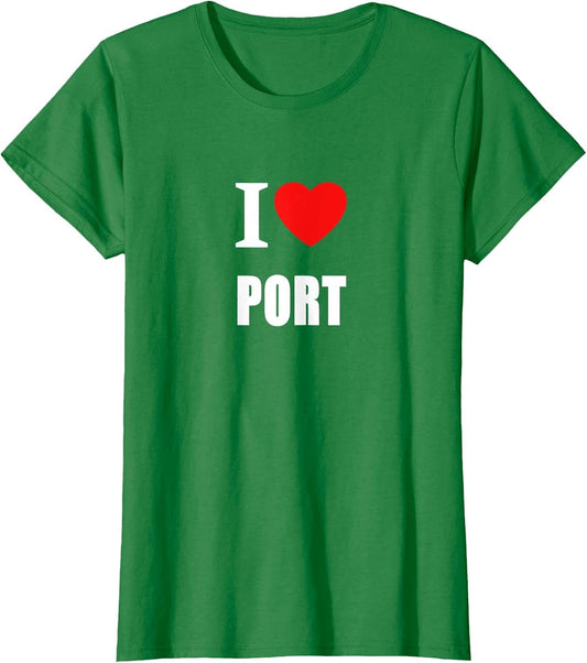 I Love Port Wine for Drinkers of Ruby Tawney or Vintage Port