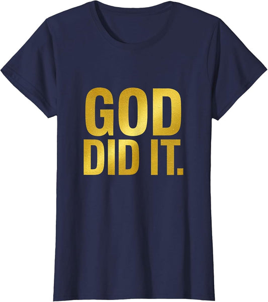 God Did It Christian Testimony Faith Praise Gospel