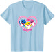 Baby Shark Family Love Pink Hearts