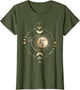 Mystic Moon and Sun Phase Celestial Boho Vintage