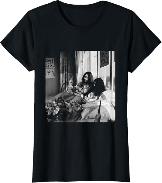John Lennon The Beatles Yoko ONO Anti-War Bed-in 1969