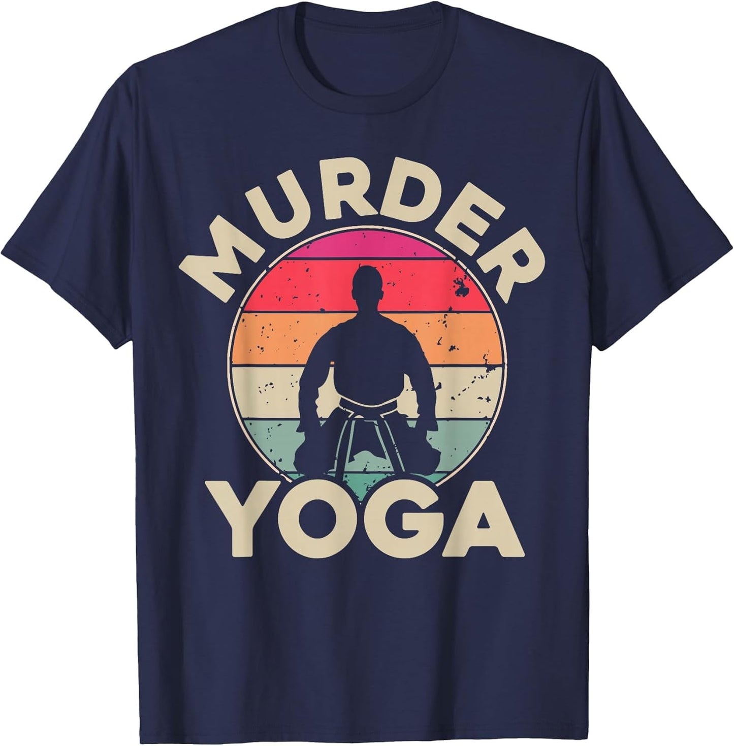 Vintage Jiu Jitsu Shirt Brazilian Jiu Jitsu Murder Yoga BJJ