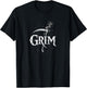 Halloween Minimalist Abstract Grim Reaper Scythe